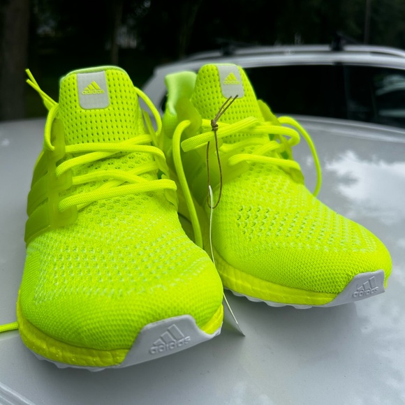 Adidas UltraBoost 1.0 DNA 'Solar Yellow' - Picture 2 of 3